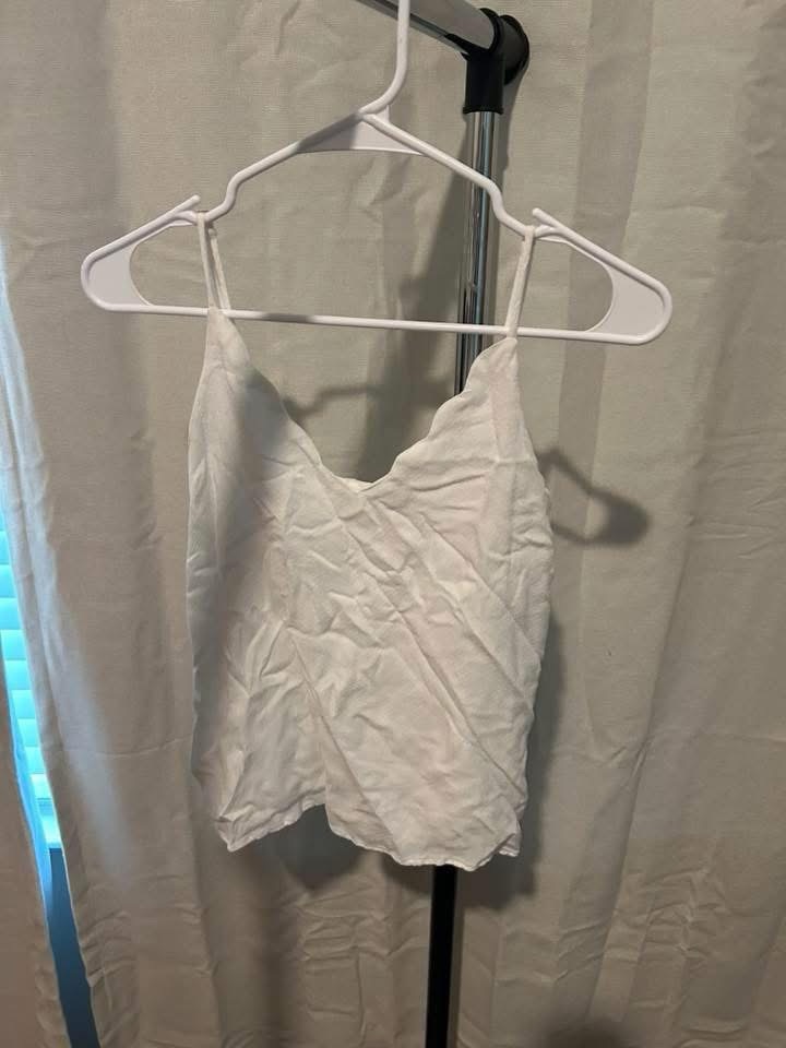 Altar'd State White Spaghetti Strap Camisole